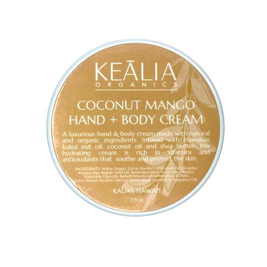 coco mango hand + body cream 2 oz