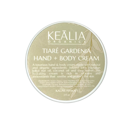 tiare gardenia hand + body cream 2 oz