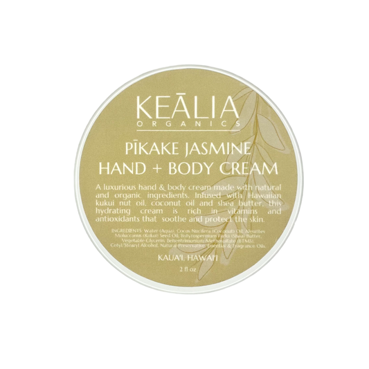 pikake jasmine hand + body cream 2 oz