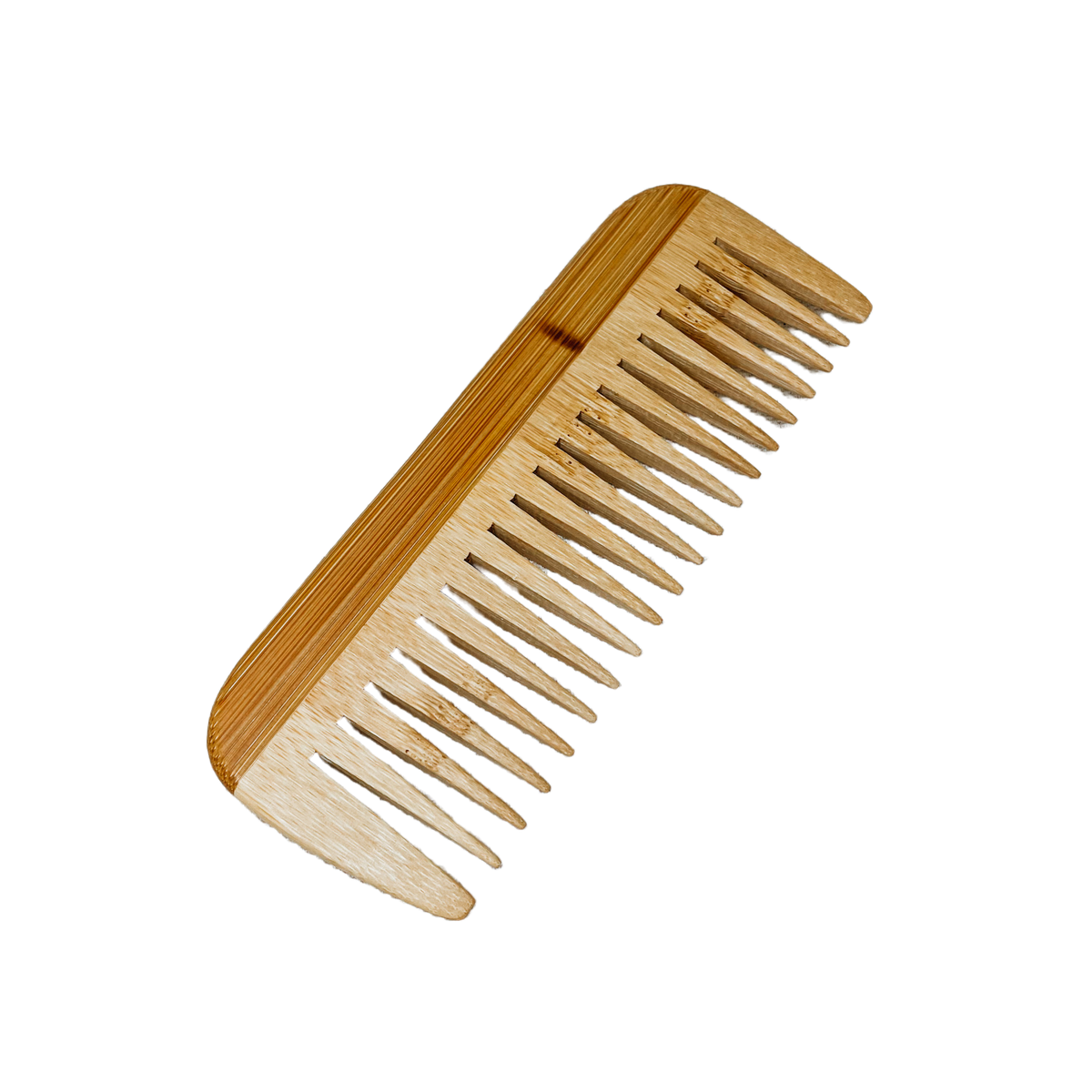 wide tooth bamboo comb