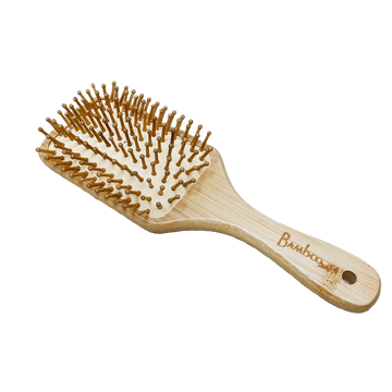 bamboo paddle hair brush
