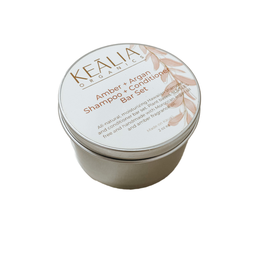 amber argan shampoo + conditioner