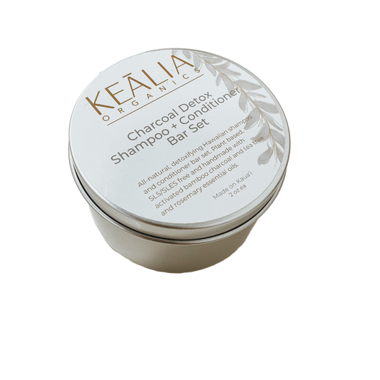 charcoal detox shampoo + conditioner