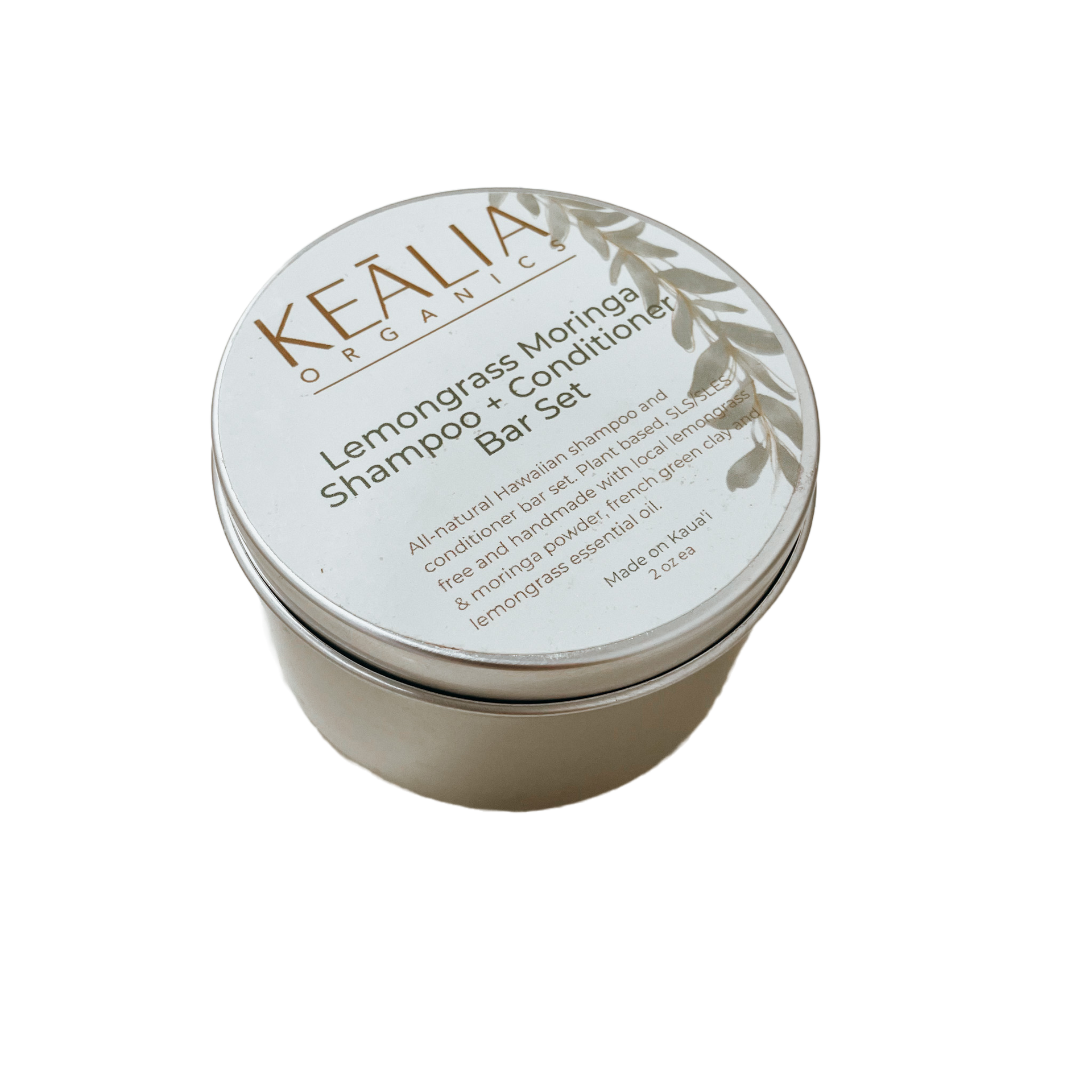 lemongrass moringa shampoo + conditioner bar – Keālia